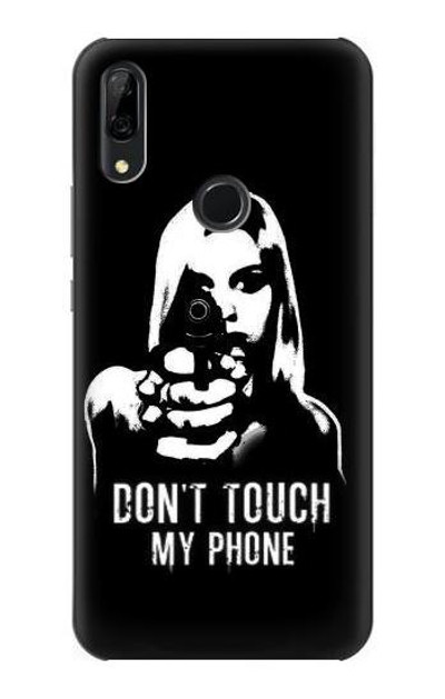 S2518 Do Not Touch My Phone Case Cover Custodia per Huawei P Smart Z, Y9 Prime 2019