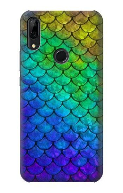 S2930 Mermaid Fish Scale Case Cover Custodia per Huawei P Smart Z, Y9 Prime 2019