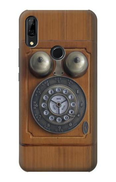 S3146 Antique Wall Retro Dial Phone Case Cover Custodia per Huawei P Smart Z, Y9 Prime 2019