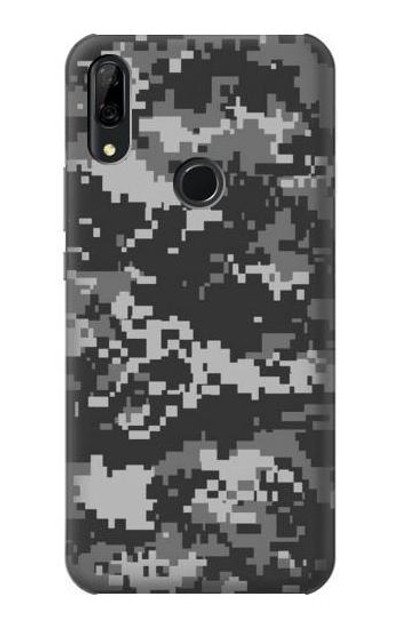 S3293 Urban Black Camo Camouflage Case Cover Custodia per Huawei P Smart Z, Y9 Prime 2019