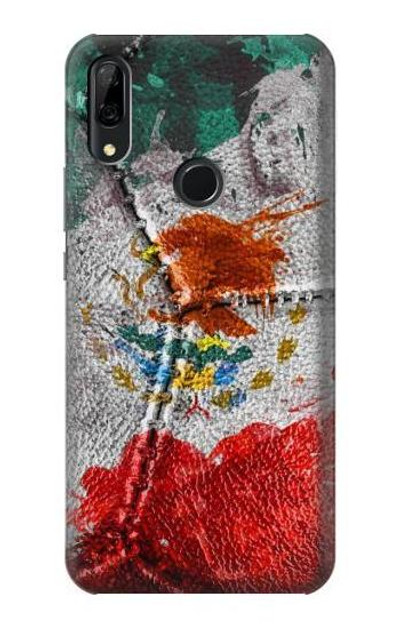 S3314 Mexico Flag Vinatage Foorball Graphic Case Cover Custodia per Huawei P Smart Z, Y9 Prime 2019