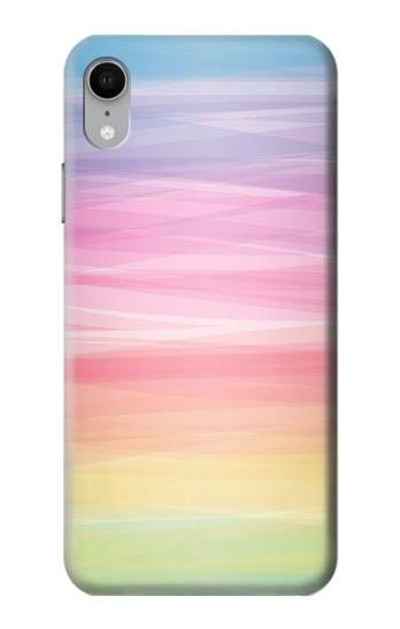 S3507 Colorful Rainbow Pastel Case Cover Custodia per iPhone XR