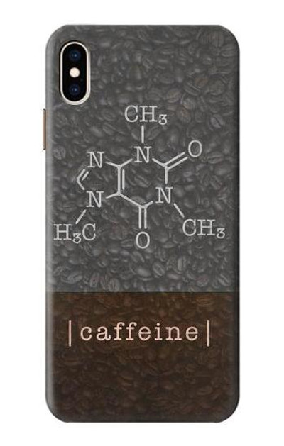 S3475 Caffeine Molecular Case Cover Custodia per iPhone XS Max