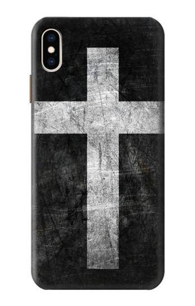 S3491 Christian Cross Case Cover Custodia per iPhone XS Max