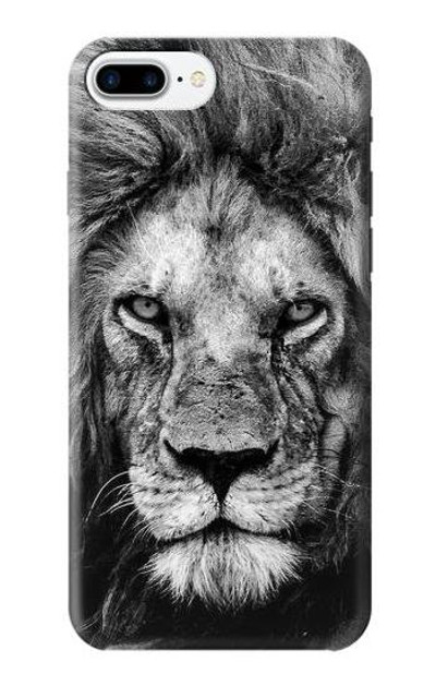 S3372 Lion Face Case Cover Custodia per iPhone 7 Plus, iPhone 8 Plus