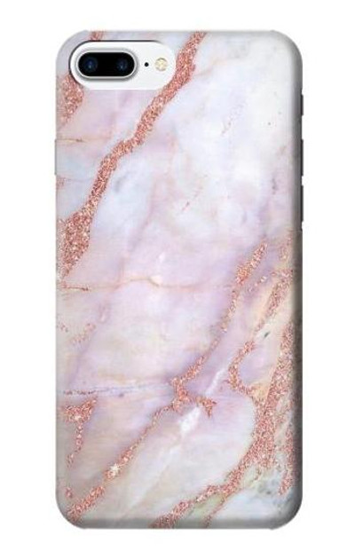 S3482 Soft Pink Marble Graphic Print Case Cover Custodia per iPhone 7 Plus, iPhone 8 Plus