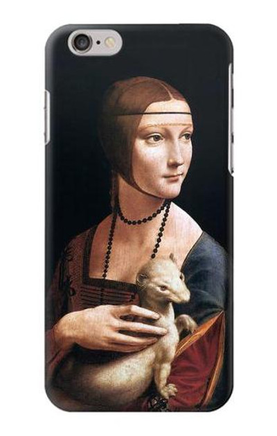 S3471 Lady Ermine Leonardo da Vinci Case Cover Custodia per iPhone 6 Plus, iPhone 6s Plus