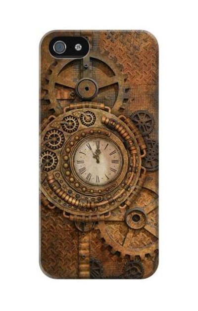 S3401 Clock Gear Streampunk Case Cover Custodia per iPhone 5C