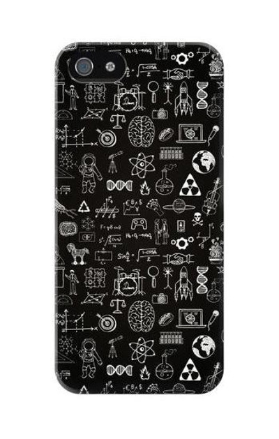 S3426 Blackboard Science Case Cover Custodia per iPhone 5C