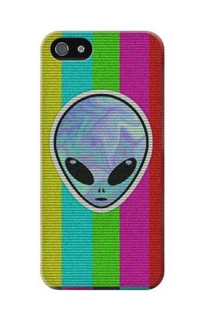 S3437 Alien No Signal Case Cover Custodia per iPhone 5C