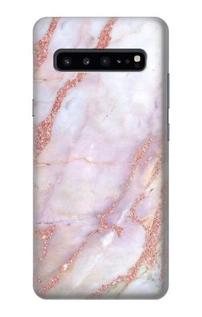 S3482 Soft Pink Marble Graphic Print Case Cover Custodia per Samsung Galaxy S10 5G