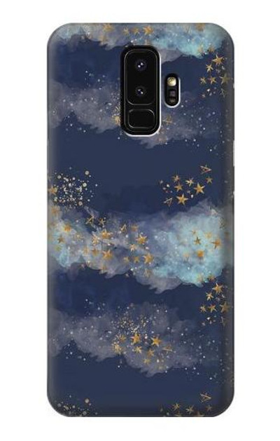 S3364 Gold Star Sky Case Cover Custodia per Samsung Galaxy S9 Plus