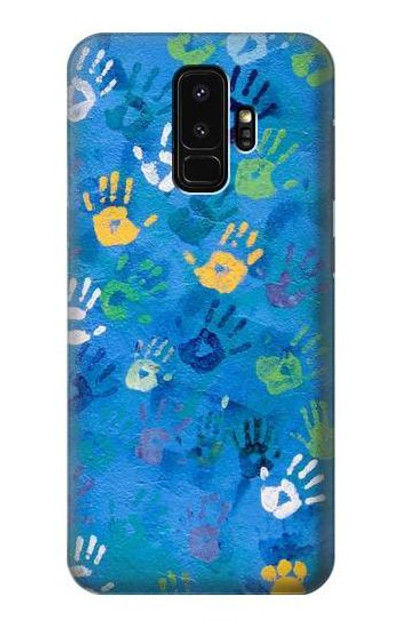 S3403 Hand Print Case Cover Custodia per Samsung Galaxy S9 Plus