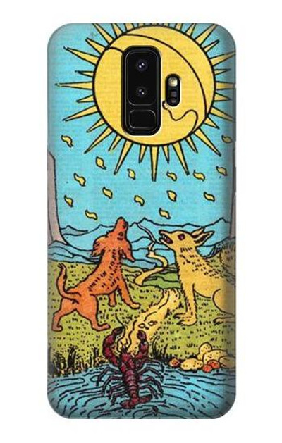 S3435 Tarot Card Moon Case Cover Custodia per Samsung Galaxy S9 Plus