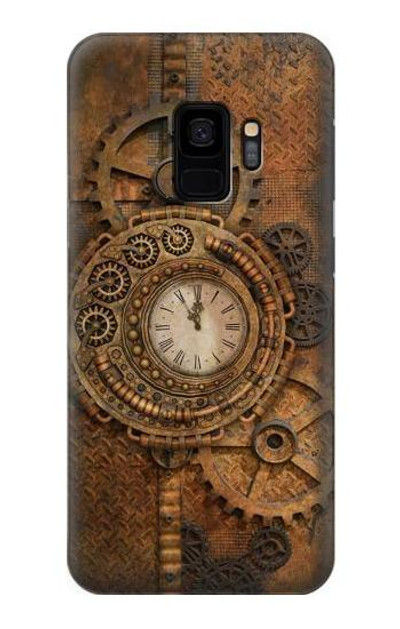 S3401 Clock Gear Streampunk Case Cover Custodia per Samsung Galaxy S9