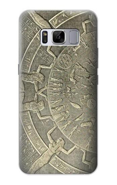 S3396 Dendera Zodiac Ancient Egypt Case Cover Custodia per Samsung Galaxy S8 Plus