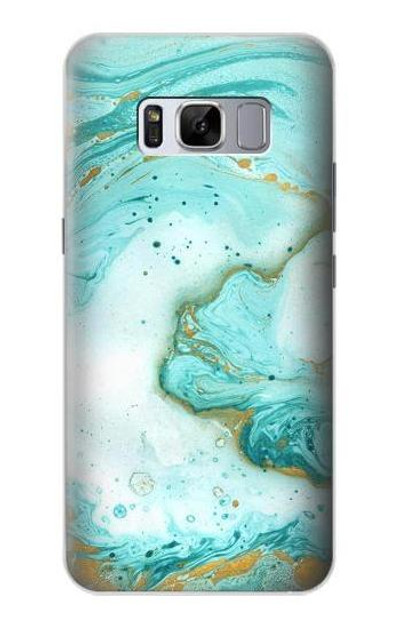 S3399 Green Marble Graphic Print Case Cover Custodia per Samsung Galaxy S8