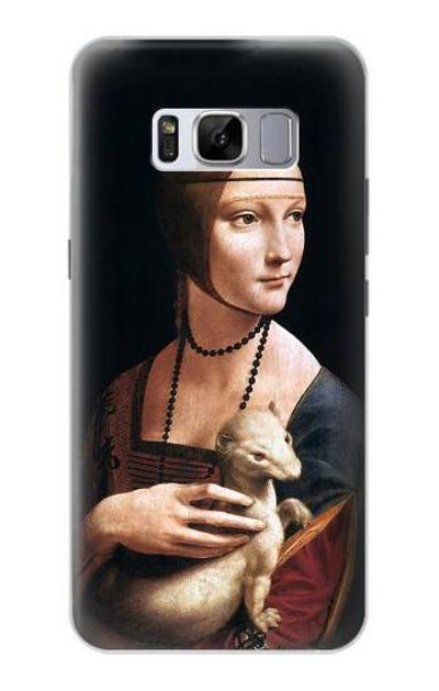 S3471 Lady Ermine Leonardo da Vinci Case Cover Custodia per Samsung Galaxy S8