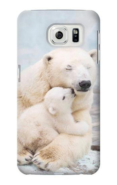 S3373 Polar Bear Hug Family Case Cover Custodia per Samsung Galaxy S7 Edge