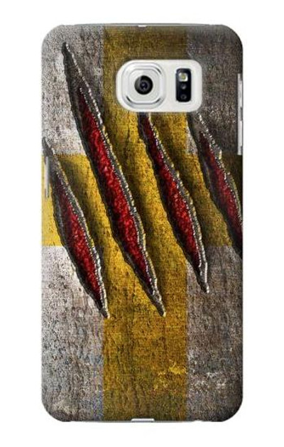 S3603 Wolverine Claw Slash Case Cover Custodia per Samsung Galaxy S7 Edge