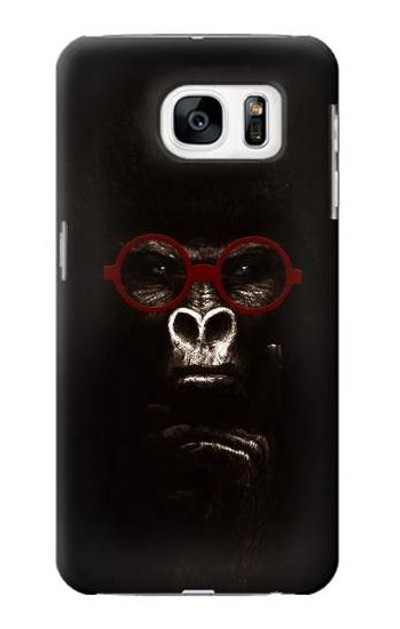 S3529 Thinking Gorilla Case Cover Custodia per Samsung Galaxy S7