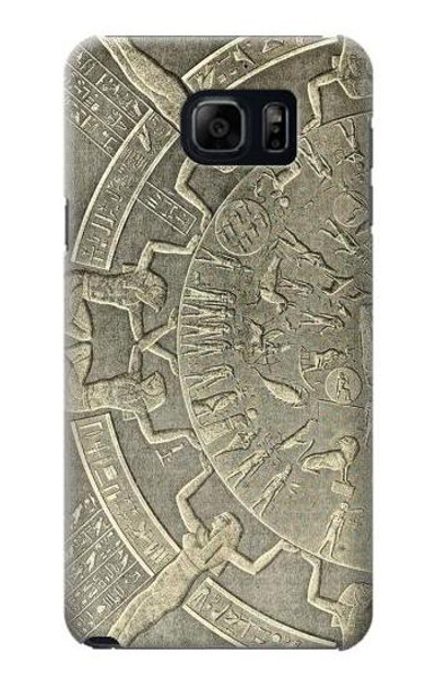 S3396 Dendera Zodiac Ancient Egypt Case Cover Custodia per Samsung Galaxy S6 Edge Plus