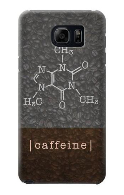S3475 Caffeine Molecular Case Cover Custodia per Samsung Galaxy S6 Edge Plus