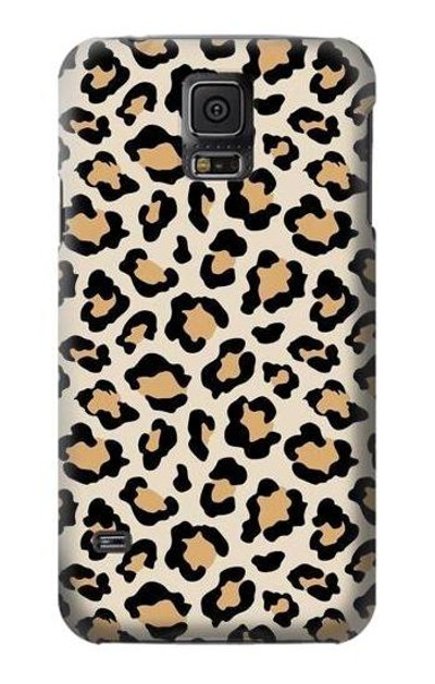 S3374 Fashionable Leopard Seamless Pattern Case Cover Custodia per Samsung Galaxy S5