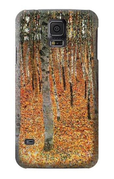 S3380 Gustav Klimt Birch Forest Case Cover Custodia per Samsung Galaxy S5