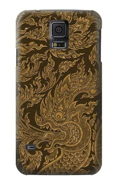 S3382 Thai Art Naga Case Cover Custodia per Samsung Galaxy S5