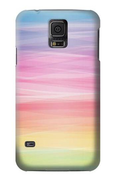 S3507 Colorful Rainbow Pastel Case Cover Custodia per Samsung Galaxy S5