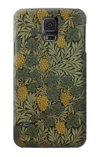 S3662 William Morris Vine Pattern Case Cover Custodia per Samsung Galaxy S5