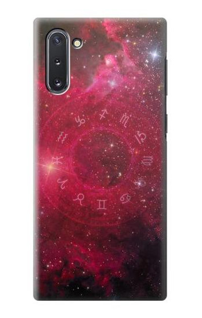 S3368 Zodiac Red Galaxy Case Cover Custodia per Samsung Galaxy Note 10