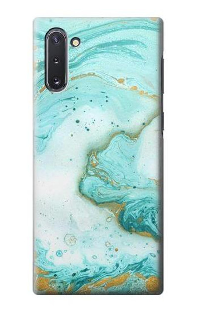 S3399 Green Marble Graphic Print Case Cover Custodia per Samsung Galaxy Note 10