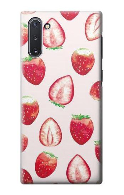 S3481 Strawberry Case Cover Custodia per Samsung Galaxy Note 10