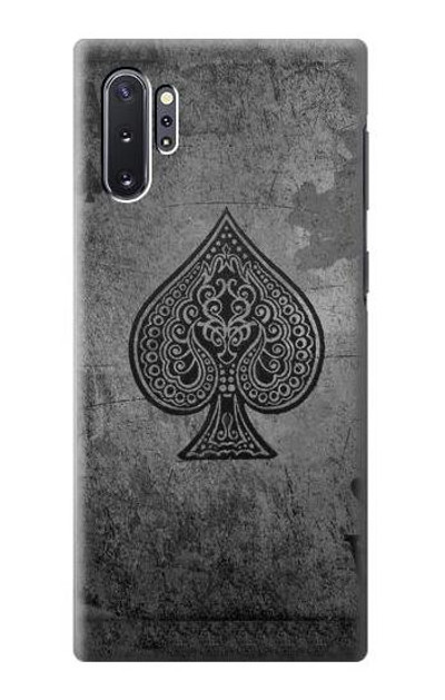 S3446 Black Ace Spade Case Cover Custodia per Samsung Galaxy Note 10 Plus