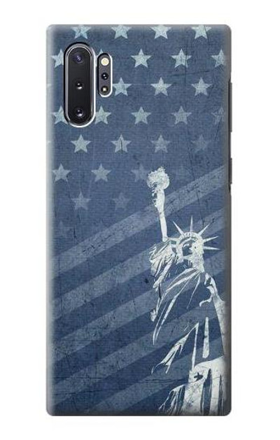 S3450 US Flag Liberty Statue Case Cover Custodia per Samsung Galaxy Note 10 Plus