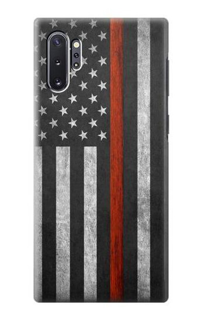 S3472 Firefighter Thin Red Line Flag Case Cover Custodia per Samsung Galaxy Note 10 Plus S3472 Firefighter Thin Red Line Flag Case Cover Custodia per Samsung Galaxy Note 10 Plus