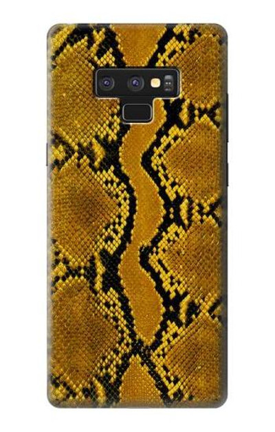 S3365 Yellow Python Skin Graphic Print Case Cover Custodia per Note 9 Samsung Galaxy Note9