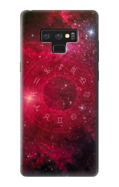 S3368 Zodiac Red Galaxy Case Cover Custodia per Note 9 Samsung Galaxy Note9