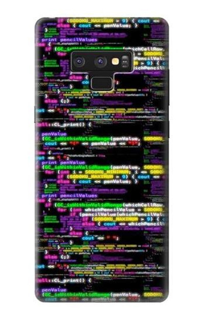S3420 Coding Programmer Case Cover Custodia per Note 9 Samsung Galaxy Note9