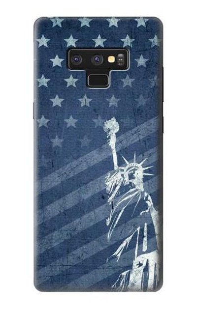 S3450 US Flag Liberty Statue Case Cover Custodia per Note 9 Samsung Galaxy Note9