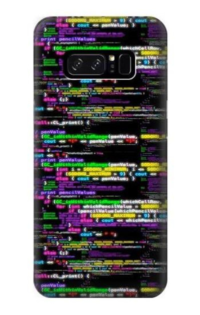 S3420 Coding Programmer Case Cover Custodia per Note 8 Samsung Galaxy Note8