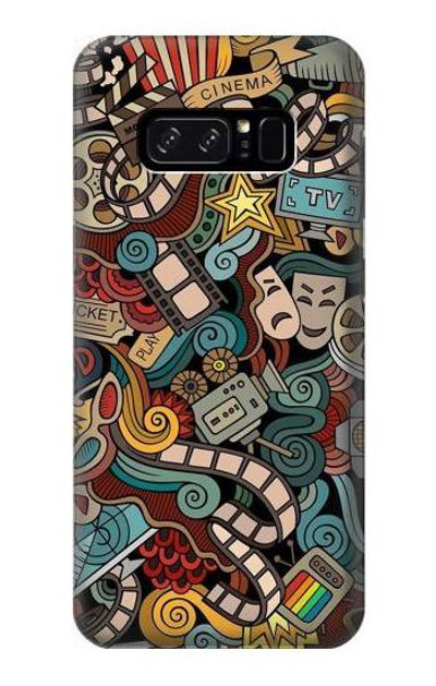 S3480 Belly Fat Workout Case Cover Custodia per Note 8 Samsung Galaxy Note8