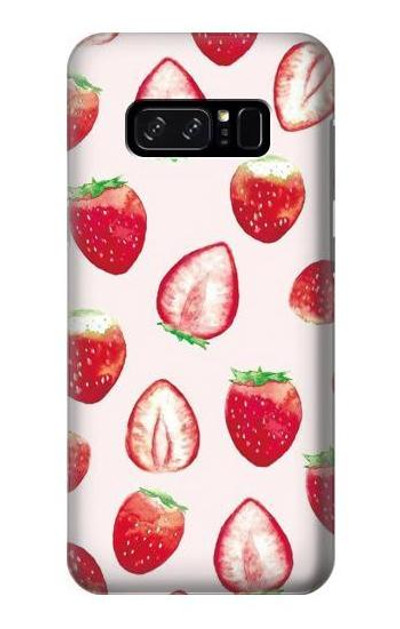 S3481 Strawberry Case Cover Custodia per Note 8 Samsung Galaxy Note8
