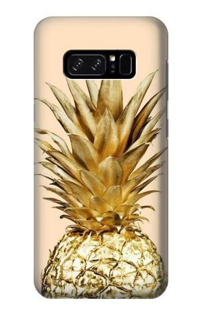 S3490 Gold Pineapple Case Cover Custodia per Note 8 Samsung Galaxy Note8