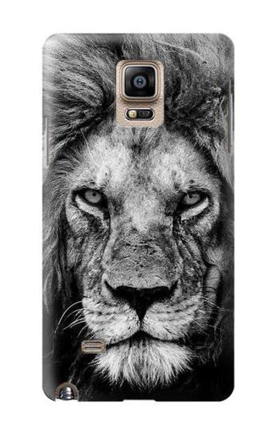 S3372 Lion Face Case Cover Custodia per Samsung Galaxy Note 4