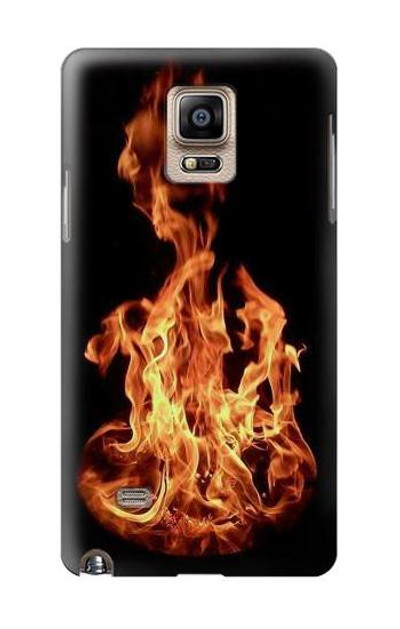 S3379 Fire Frame Case Cover Custodia per Samsung Galaxy Note 4