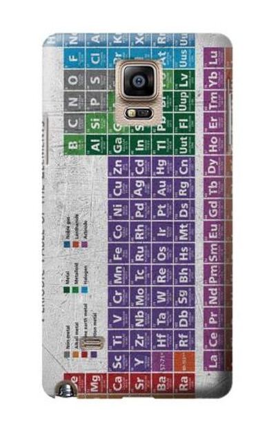 S3383 Periodic Table Case Cover Custodia per Samsung Galaxy Note 4