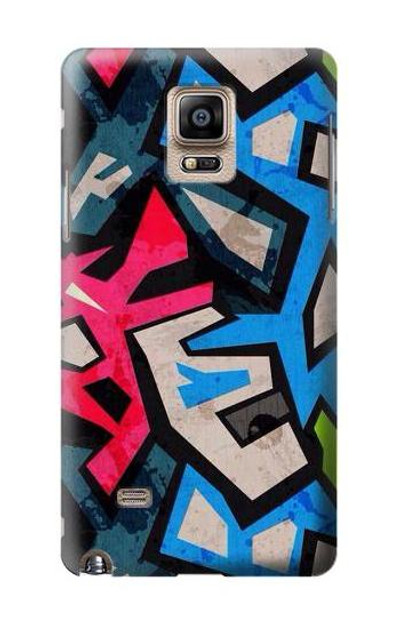 S3445 Graffiti Street Art Case Cover Custodia per Samsung Galaxy Note 4